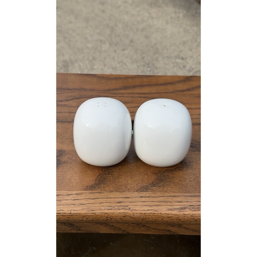 Rosenthal Germany White Porcelain Salt & Pepper Shakers Set